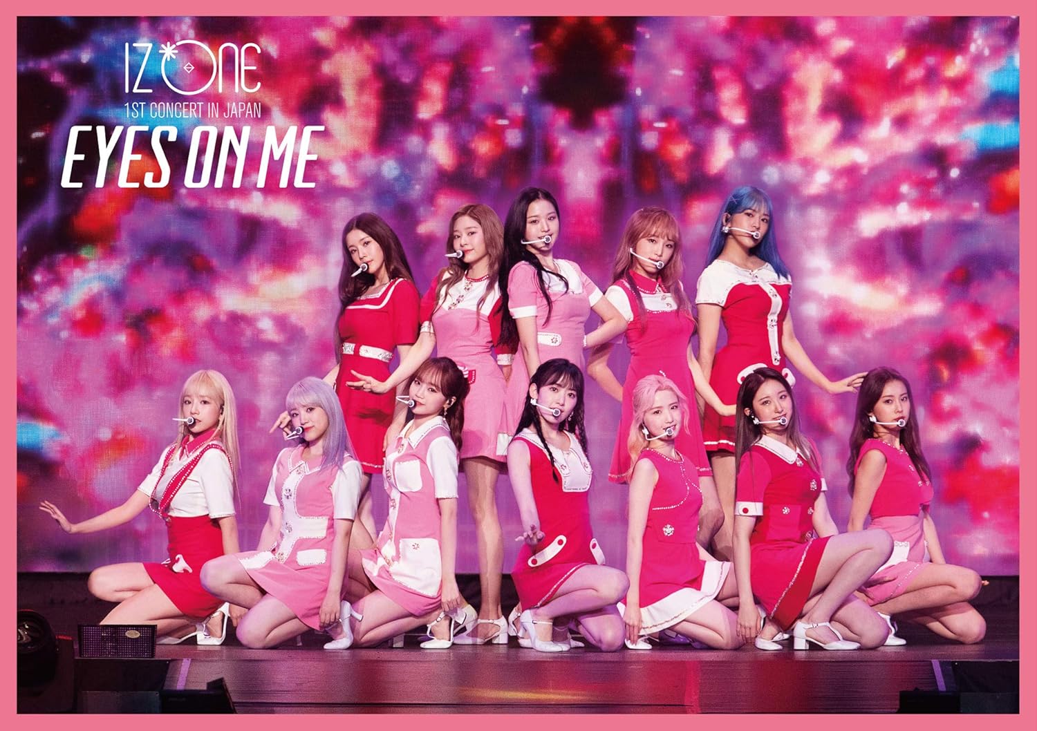 IZ*ONE 1ST CONCERT IN JAPAN [EYES ON ME] TOUR FINAL -Saitama Super Arena- (通常盤)(2枚組)[Blu-Ray] 【中古】【012　音楽DVD・BD】 【鈴鹿 併売】【012-250311-01BS】
