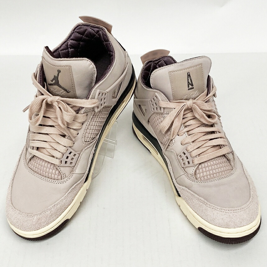 NIKE×A MA MANIERE ナイキWMNS AIR JORDAN 4 RETRO OG SP  FZ4810-200大きさ：28糎色つや：ベージュ系【中古】【139 スニーカー】【鈴鹿 併売】【139-250919-03BS】