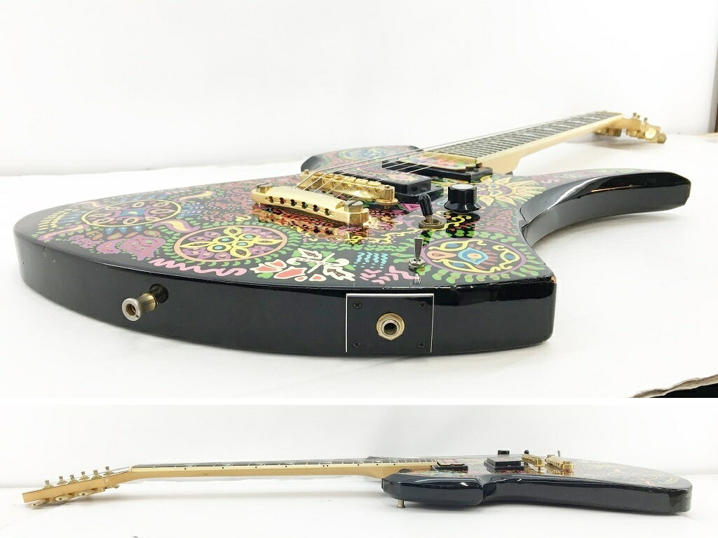 楽天市場 Fernandes Burny Mg 145x X Japan Hide Model サイケデリックペイント 中古 楽器本体 鈴鹿 併売品 092 02hs フーリエ 楽天市場店