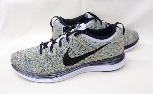 楽天市場 ナイキ Nike ランニングシューズ フライニット ルナ1 Flyknit Lunar1 554887 008 ウルフグレー ブラック レーザーオレンジ ミネラルティール 2013年10月発売 中古 スニーカー 四日市 併売品 8080139xy フーリエ 楽天市場店