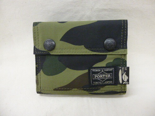 楽天市場 Porter ポーター Tanker タンカー A Bathing Ape アベイジングエイプ コラボ 迷彩 ショートウォレット 二つ折り財布 中古 財布 四日市 併売品 xy フーリエ 楽天市場店 楽天市場 Porter ポーター Tanker タンカー A Bathing Ape アベイジングエイプ コラボ 迷彩 ショートウォレット 二つ折り財布 中古 財布 四日市 併売品 xy フーリエ 楽天市場店