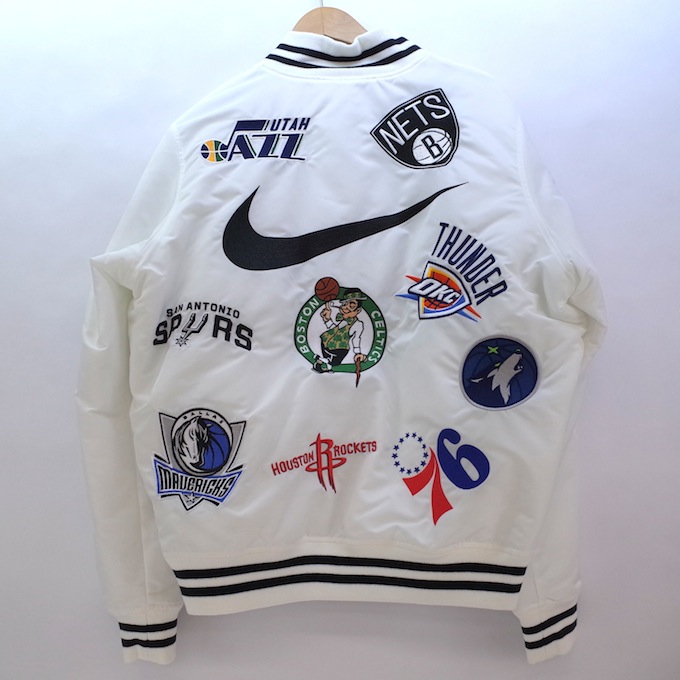 【楽天市場】SUPREME × NIKE 【Mサイズ】18SS NBA Teams Warm-Up Jacket AO3631-100
