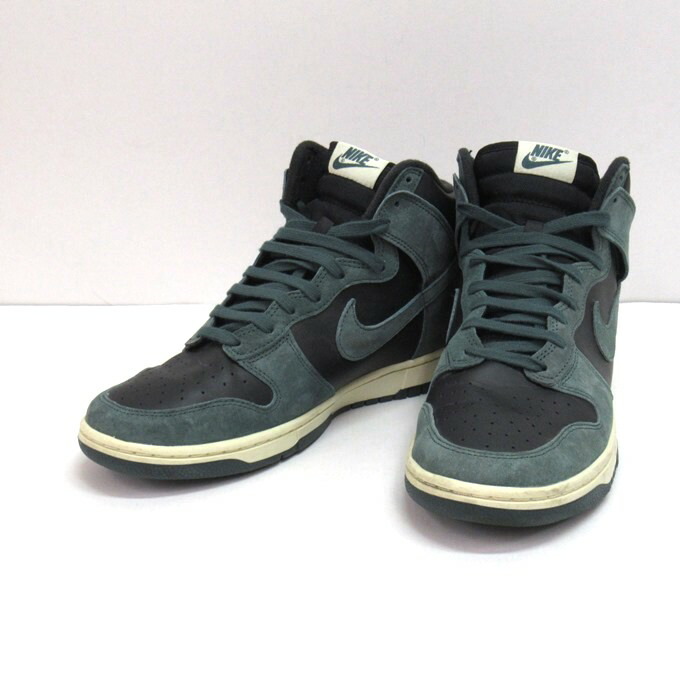 【楽天市場】NIKE DUNK HIGH RETRO PRM ナイキ ダンク ハイ レトロ プレミアム DQ7679-002 ブラック ...