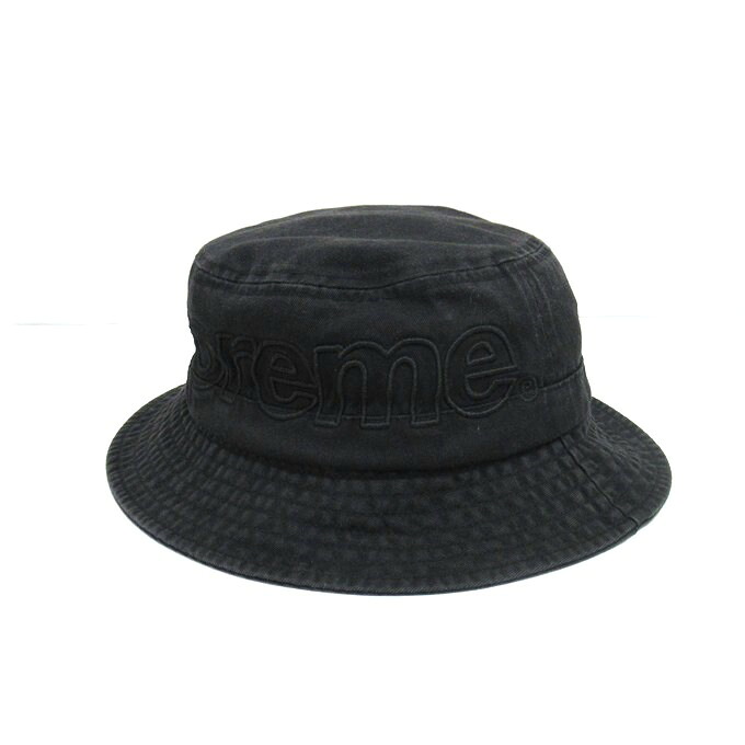 SUPREME 23SS Outline Crusher シュプリーム　アウトラインクラッシャー ブラック 【中古】【136 その他帽子】 【四日市 併売品】【136-240614-03SH】 9,728円