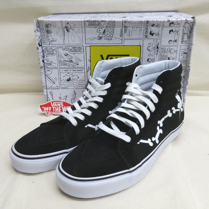 vans x peanuts sk8 hi reissue