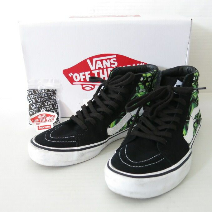 supreme x vans skull pile