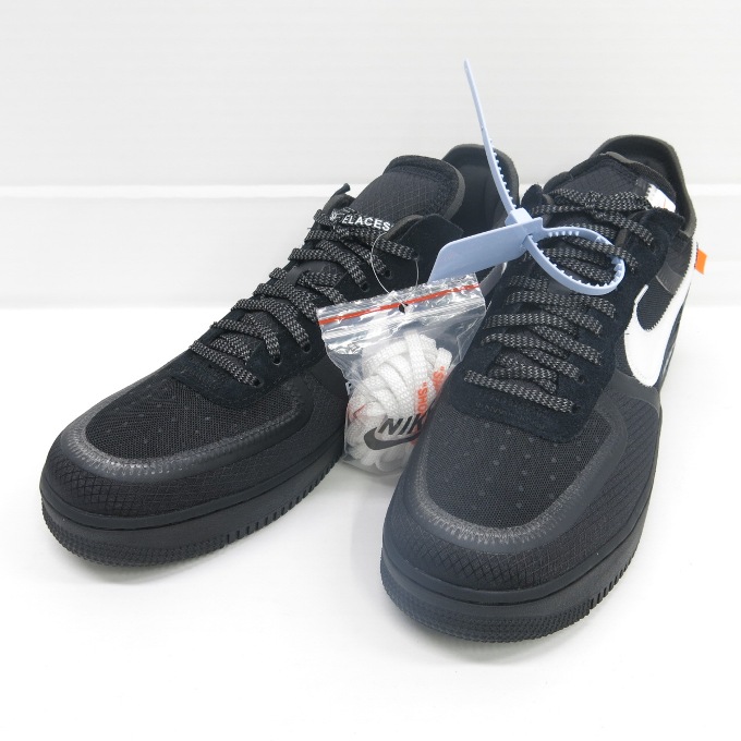 off white air force 1 low black