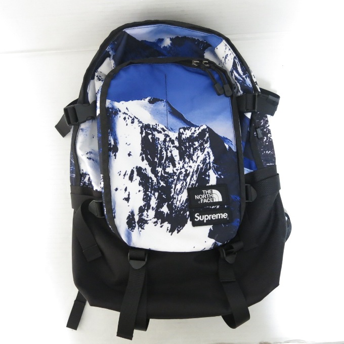 supreme the north face expedition backpack white