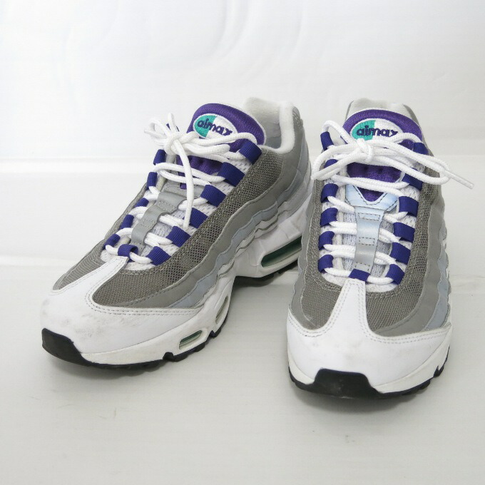 purple and gray air max
