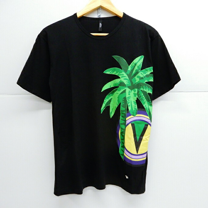 VERSACE ヴェルサーチ 1015738-1A11054-1B000 Tシャツ 半袖 VERSACE ヴェルサーチェ Tシャツ 1015738-1A11054-1B000