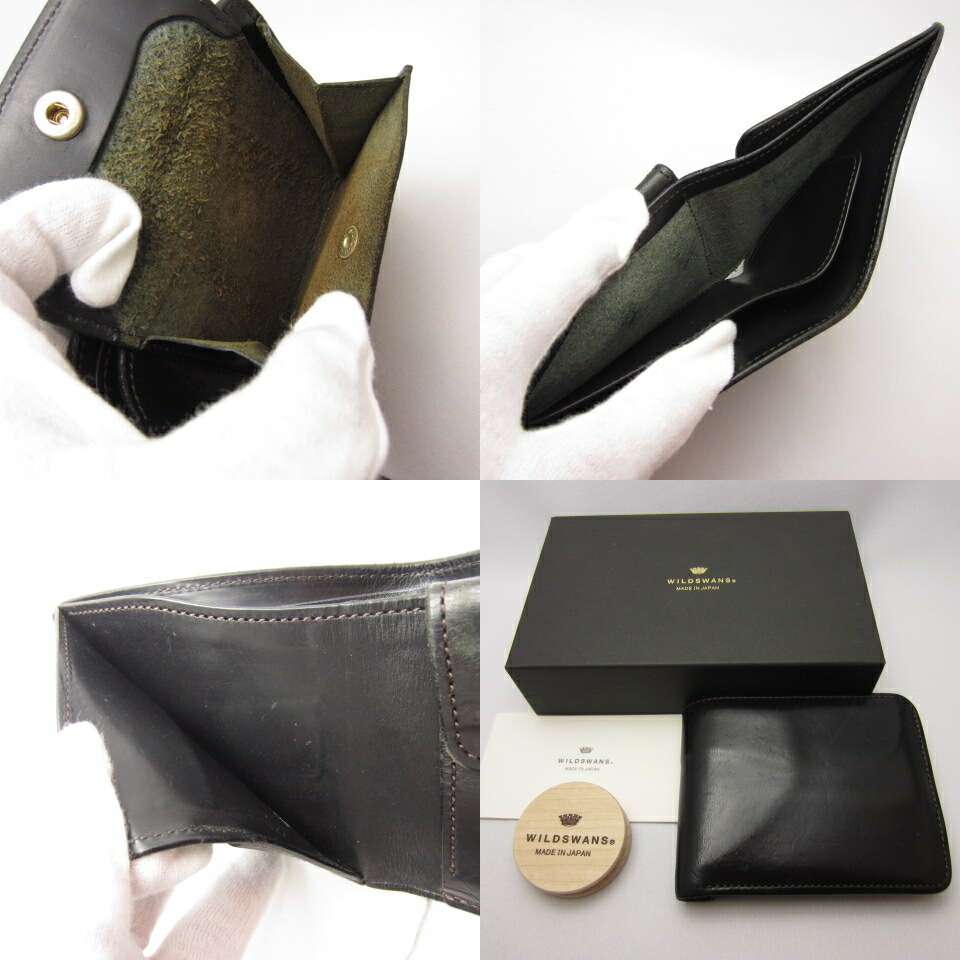 楽天市場 Wildswans ワイルドスワンズ 財布 Grounder グラウンダー ベルギー牛革 サドルプルアップ サドルレザー ブラック 中古 138 財布 四日市 併売品 138 1018 04oh フーリエ 楽天市場店