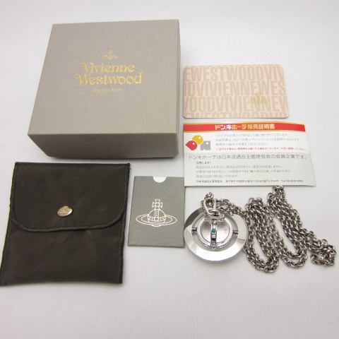 楽天市場 Vivienne Westwood ヴィヴィアンウエストウッド b New Small Orb Pendant スモールオーブ レディース ペンダント シルバー 中古 144 ブランドアクセ 四日市 併売品 144 1115 02oh フーリエ 楽天市場店