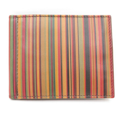 市場 Paul ストライプ ブラック 財布 Smith マネークリップ ポールスミス