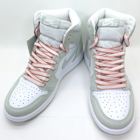 NIKE WMNS AIR JORDAN 1 HIGH OG SEAFOAM  ナイキ ウィメンズ エア ジョーダン1 ハイ シーフォーム CD0461-002  US7.5 約24.5cm スニーカー  【中古】【139 スニーカー】【四日市 併売品】【139-240925-01OHH】