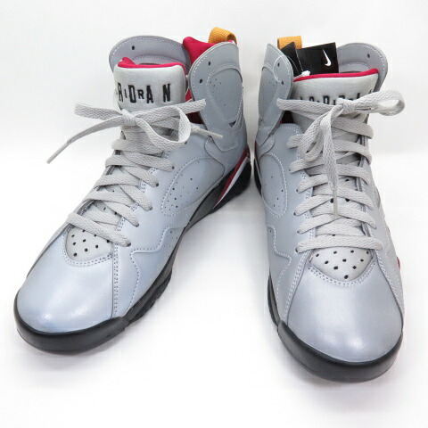 NIKE AIR JORDAN 7 RETRO SP REFLECTIVE CARDINAL ナイキ エアジョーダン 7 レトロ スペシャル リフレクティブ カーディナル リフレクトシルバー BV6281-006 US9 約27.0cm スニーカー 【中古】【139 スニーカー】 【四日市 併売品】【139-241111-02OH】