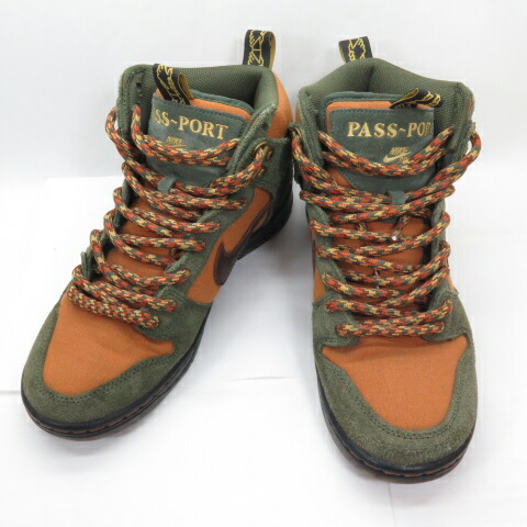 ナイキ　ダンクSB QS visty 19センチ 楽天市場】NIKE SB x PASS-PORT DUNK HIGH PRO QS 【WORK BOOT