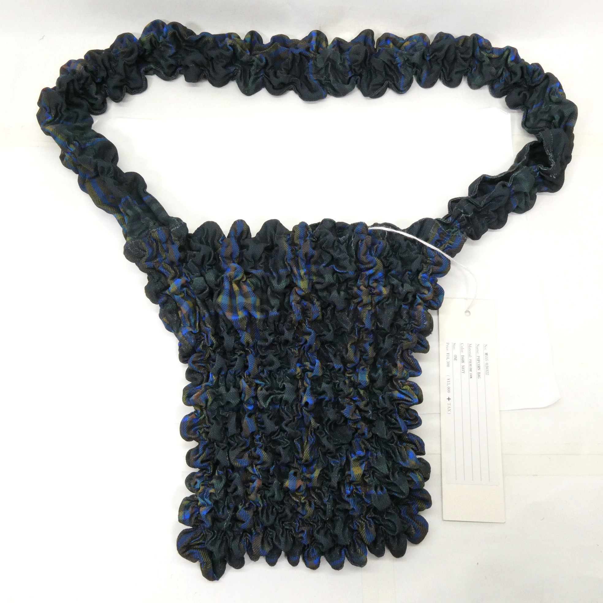 MASU POPCORN BAG　(DARK NAVY)　 MSSS-OJ0322　エムエーエスユー　ポップコーンバッグ　ダークネイビー 【中古】【137 カバン】 【四日市 併売品】【137-250824-06OH】