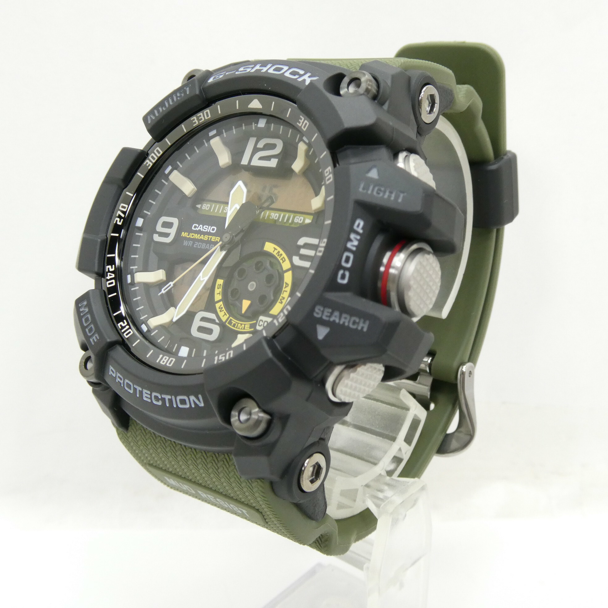 CASIO カシオ G-SHOCK ジーショック マッドマスター 　GG-1000-1A3JF　マスターオブG MASTER of G　MUDMASTER ツインセンサー　 グリーン　 メンズ 腕時計 【中古】【141 時計】 【四日市 併売品】【141-251016-01OH】