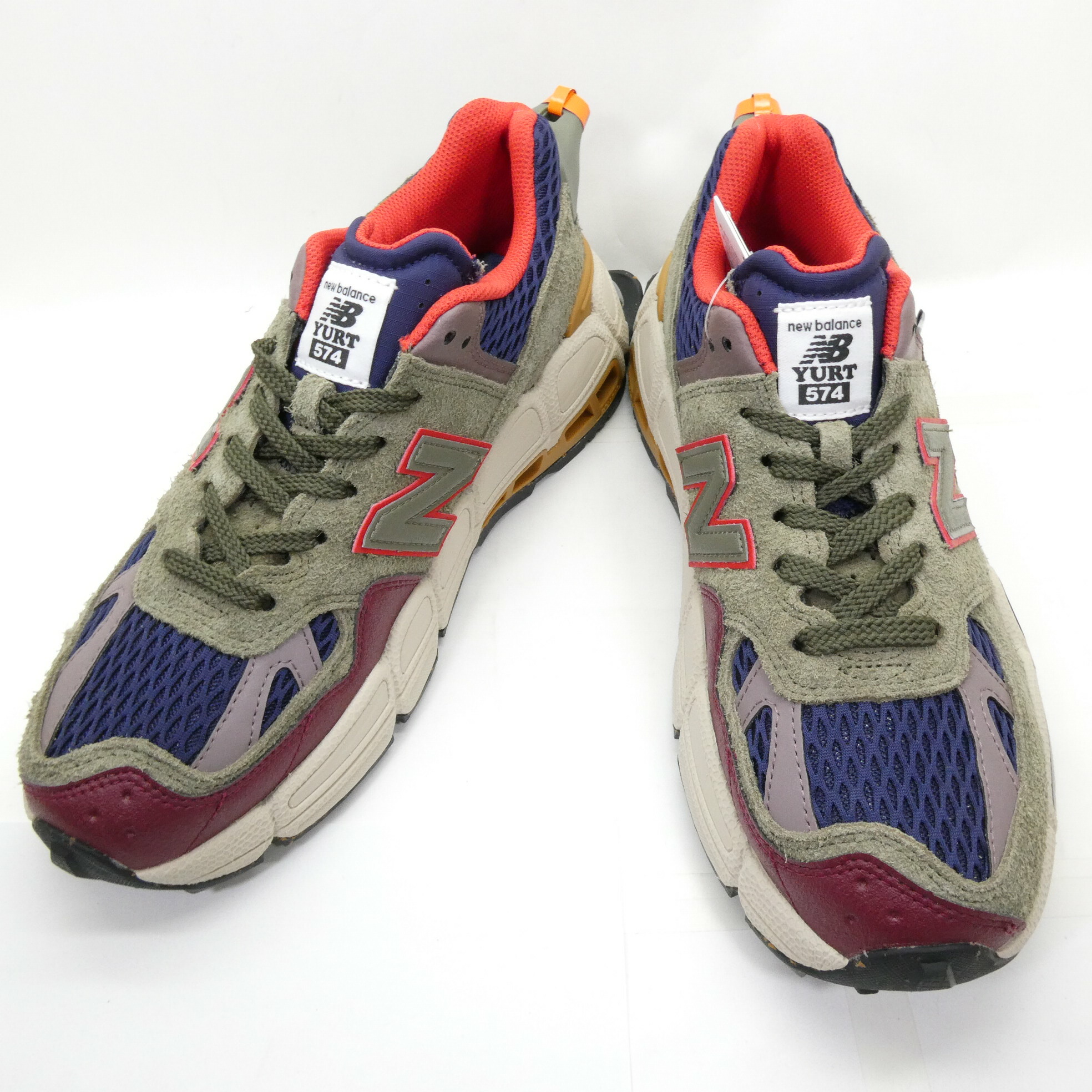 Salehe Bembury × New Balance　574 Yurt　サレへ・ベンバリー × ニューバランス 　ms574ysb　オリーブ/レッド　SALEHE BEMBURY　サレヘ・ベンバリー　US10.5　約28.5cm 【中古】【139 スニーカー】 【四日市 併売品】【139-251020-02OH】 14,976円