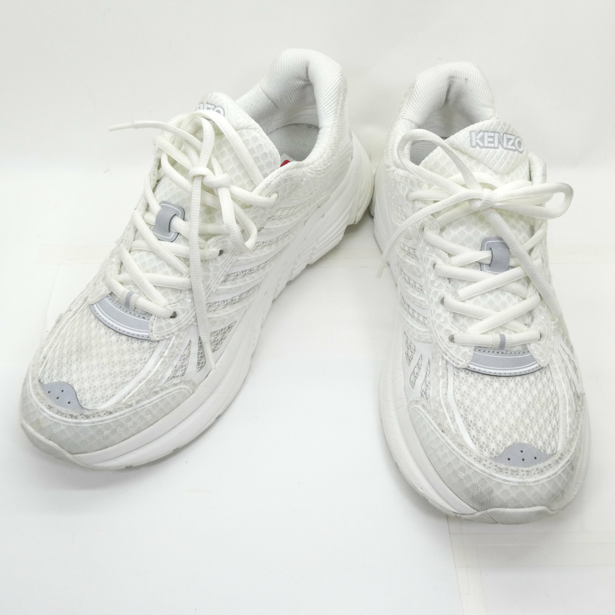 KENZO PACE LOW TOP SNEAKER　 ケンゾー　ペース　 ロートップ　スニーカー FD65SN070F68 ホワイト　UK43　US9　約27.5cm 【中古】【139 スニーカー】 【四日市 併売品】【139-251022-01OH】