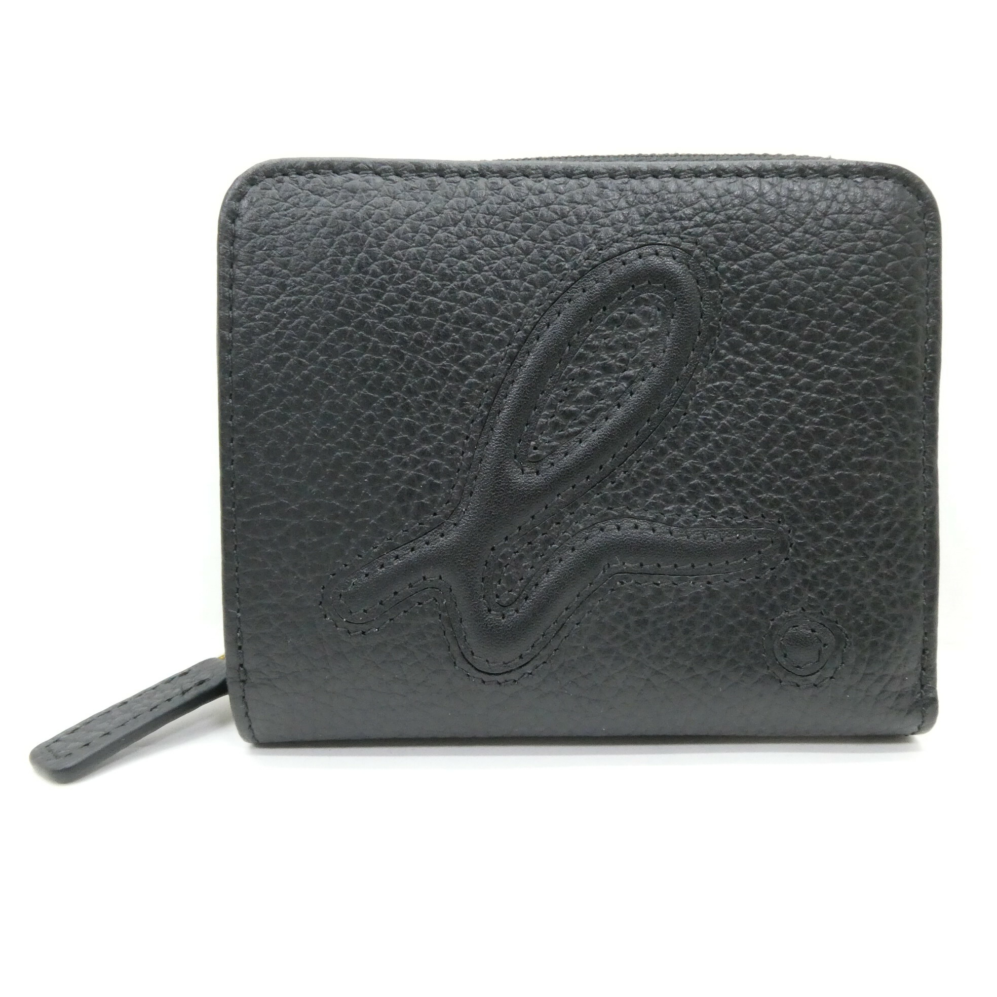 楽天市場】1281新品☆アニエスベー agnes☆本革2折財布☆パープル 紫