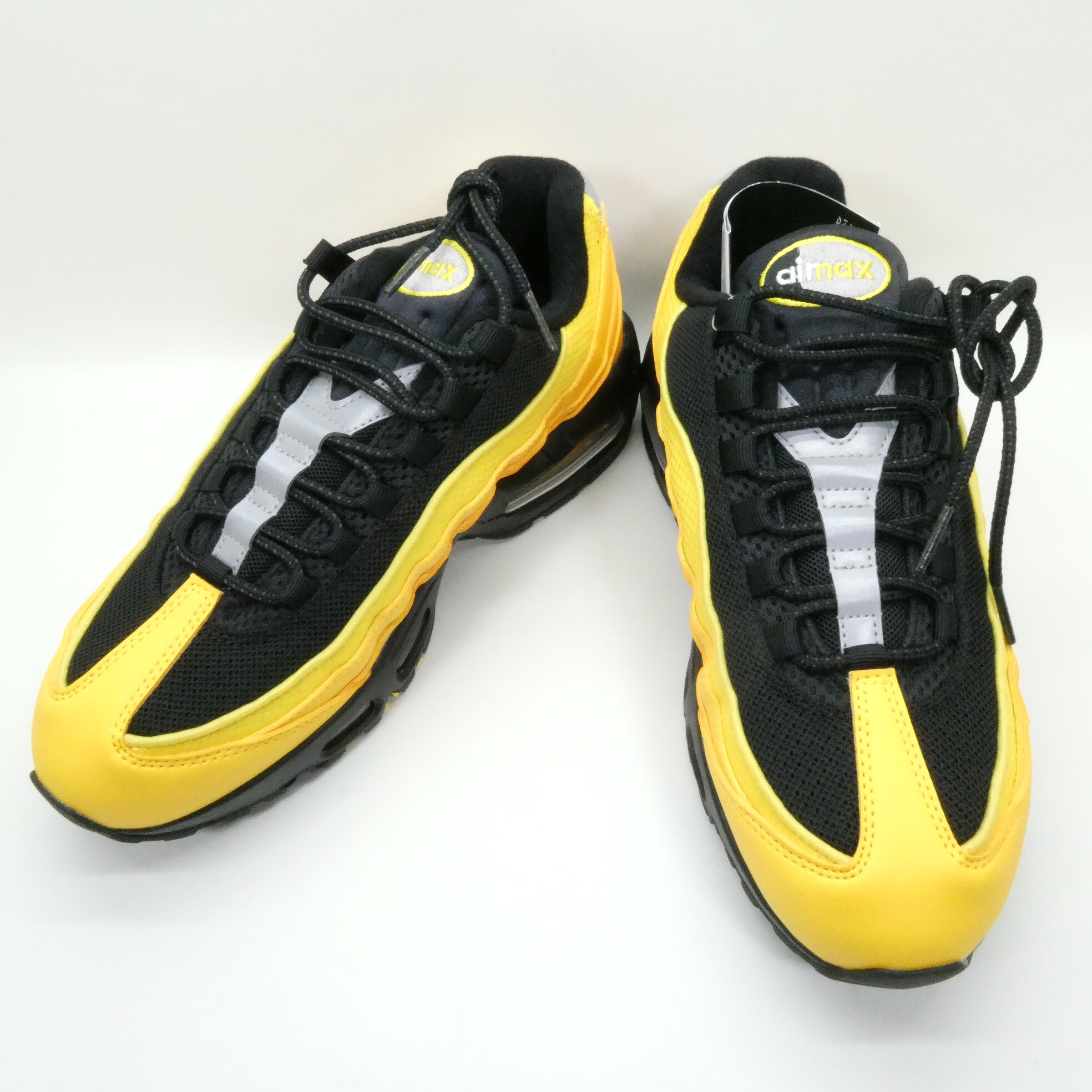 NIKE AIR MAX 95 BIG BUBBLE　VARSITY MAIZE　BLACK　ナイキ エア マックス 95 ビッグバブル　バーシティ メイズ　ブラック　IB1667-700　US8 約26.0cm　スニーカー 【中古】【139 スニーカー】【四日市 併売品】【139-260323-02OH】｜フーリエ　店