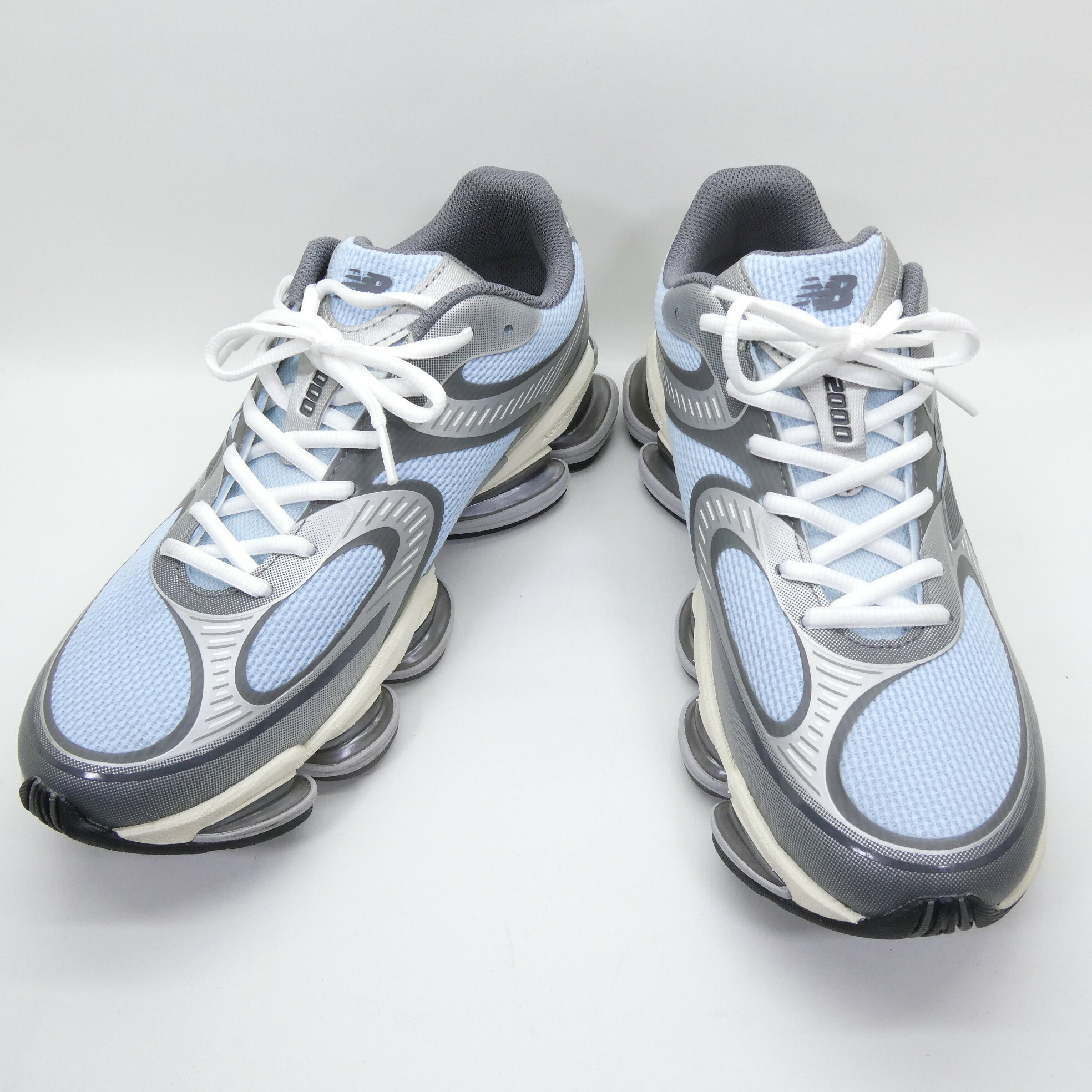 New Balance ニュー平衡にする ABZORB 2000 アブゾーブ 2000  U2000 BA US9.5  約27.5珊 Blue/Grey 青碧 薄墨色 しろがね色 スニーカー  【中古】【139 スニーカー】【四日市 併売品】【139-260430-05OH】
