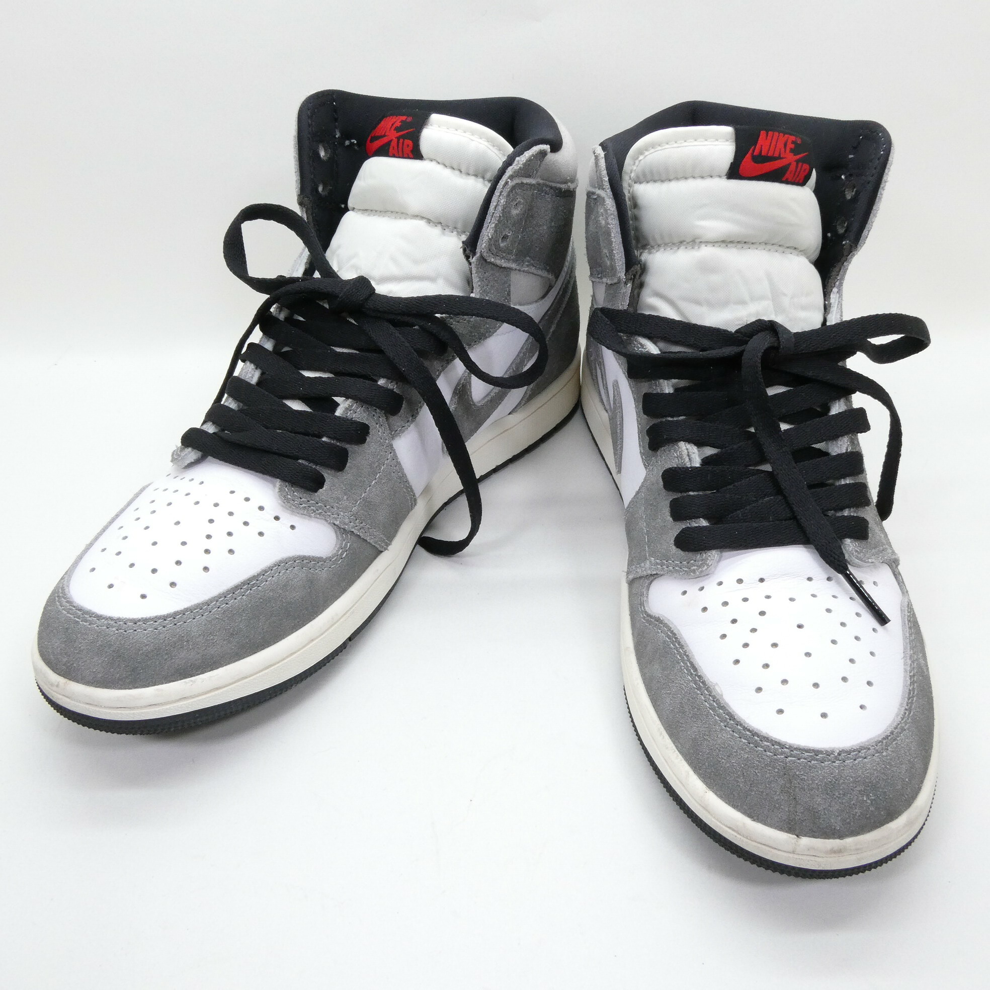 NIKE AIR JORDAN 1 RETRO HIGH OG ナイキ 大気圏 ジョーダン 1 レトロ 御機嫌 目あたらしい 薄墨色 白いことDZ5485-051 US10 約28.0糎 スニーカー   【中古】【139 スニーカー】【四日市 併売品】【139-260517-03OH】