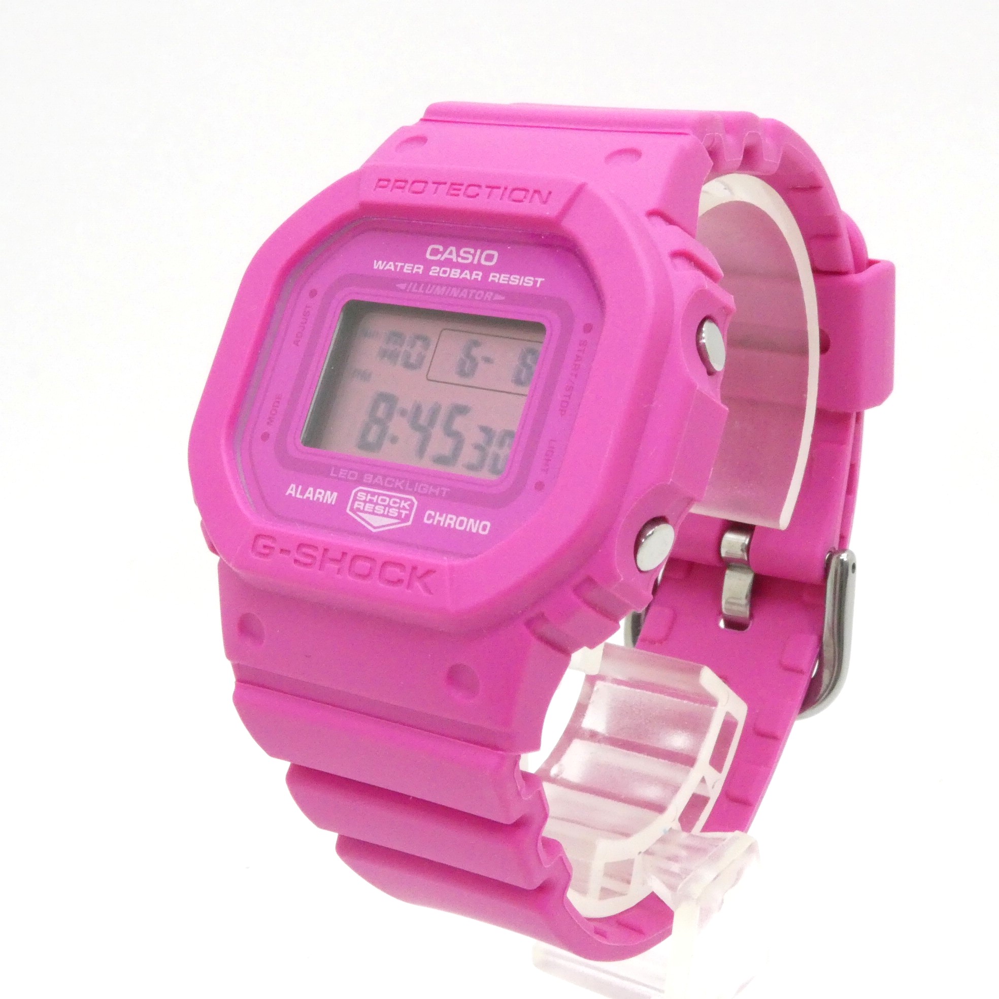 CASIO G-SHOCK カシオ ジーショック GMD-S5610PK-4JR  レディース ボーイズ ひな形 さくら色 さくら色シュロの葉 ウオッチ 御覧になる   【中古】【141 時辰儀】【四日市 併売品】【141-260608-02OH】