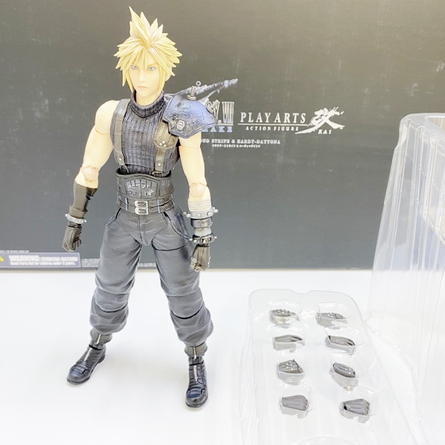 スクウェア エニックス Square Enix ファイナルファンタジーvii リメイク Play Arts改 Final Fantasy Vii クラウド ストライフ ハーディ デイトナ 中古 フィギュア ブリスター 四日市 併売品 065 0804 08hh Painfreepainrelief Com