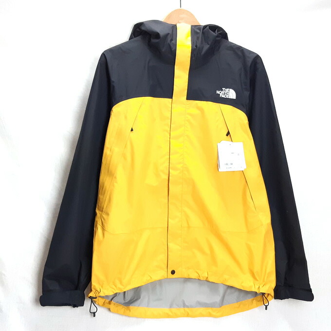 the north face yellow and black jacket