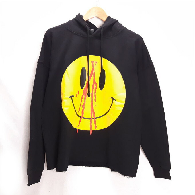 vlone smiley hoodie