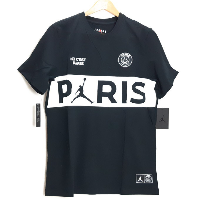 楽天市場 Nike Jordan X Paris Saint Germain 19ss Jordan Psg Worldmark Tee ナイキ ジョーダン パリ サンジェルマン ジョーダン ワードマーク T Bq 010 ブラック ホワイト サイズ L 中古 126 ストリート 四日市 併売品 126 0110 09ush フーリエ