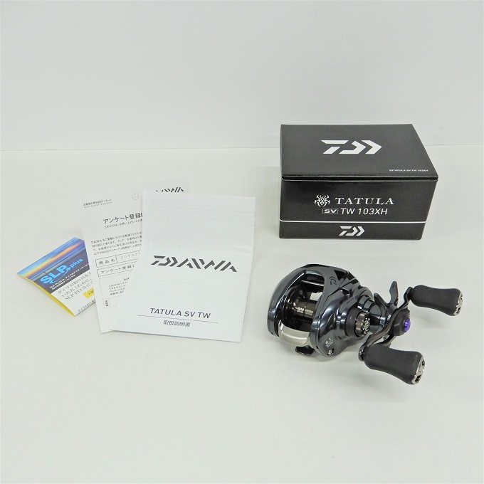 楽天市場 Daiwa ダイワ タトゥーラ Sv Tw 103xh ブラック 中古 ダイワ製リール 四日市 併売品 115 0124 5yh フーリエ 楽天市場店