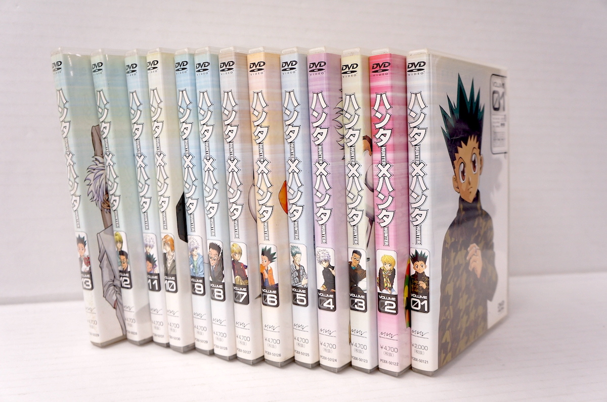 楽天市場 Hunter Hunter ハンター ハンター 1999年版 全13巻セット Dvd 竹内順子 甲斐田ゆき 冨樫義博 中古 011 アニメdvd 四日市 併売品 011 0414 01zh フーリエ 楽天市場店