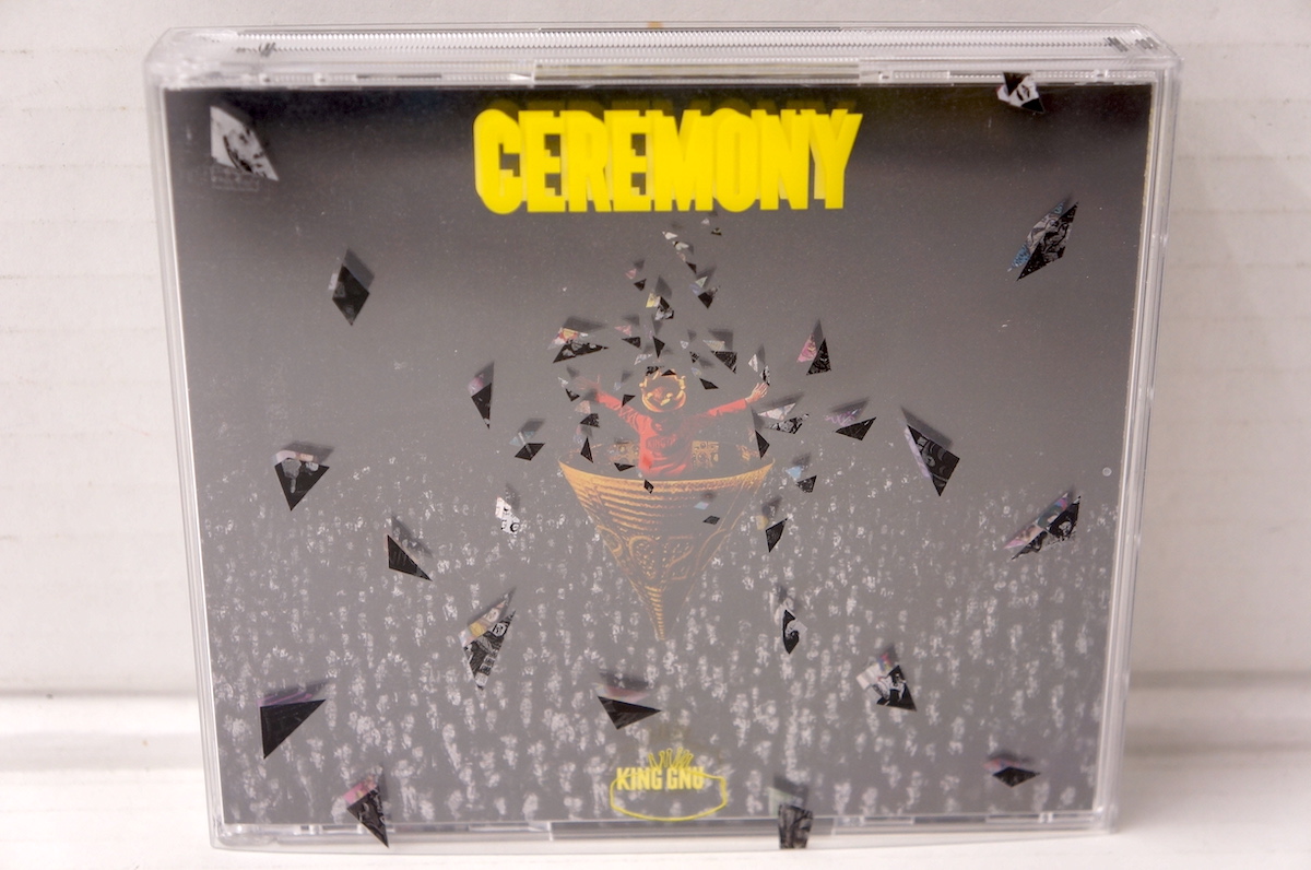 楽天市場 King Gnu Ceremony 初回生産限定盤 Cd Blu Ray Disc 中古 015 邦楽cd 四日市 併売品 015 0612 09zh フーリエ 楽天市場店