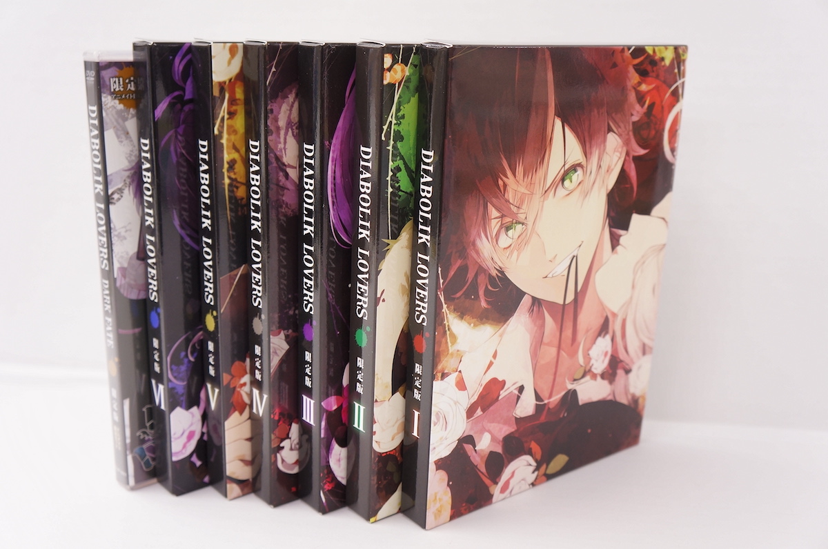 楽天市場 Diabolik Lovers 全6巻 限定版 Dark Fate アニメイト限定 セット Dvd 中古 011 アニメdvd 四日市 併売品 011 0702 03zh フーリエ 楽天市場店