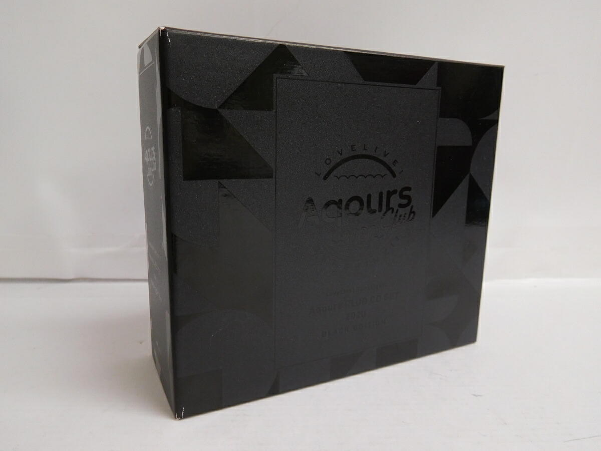 ラブライブ サンシャイン Set Black Cd Club Aqours アニメ Club Cd Dvd Edition 016 併売品 初回限定生産 中古 アニメcd 四日市 016 01zh フーリエ 店送料無料