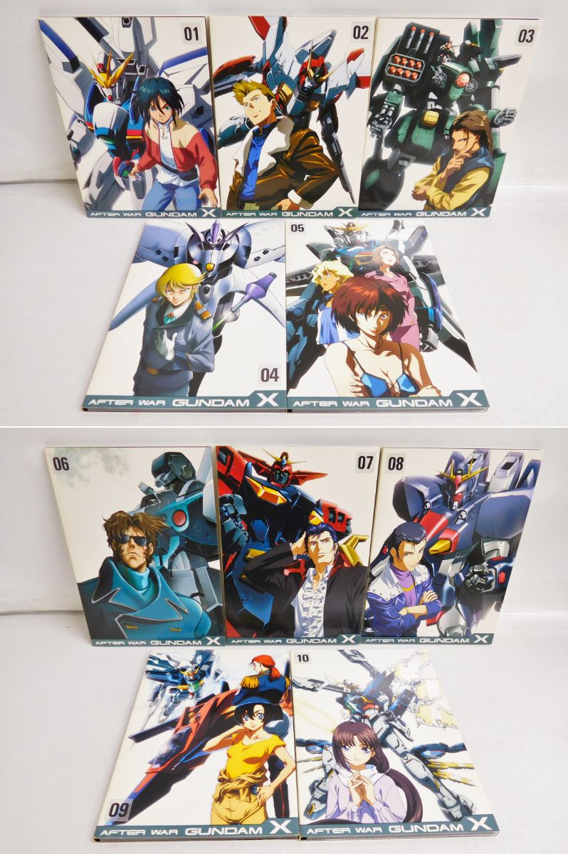 楽天市場 機動新世紀ガンダムx メモリアルボックス Dvd 中古 011 アニメdvd 四日市 併売品 011 2109 04zh フーリエ 楽天市場店