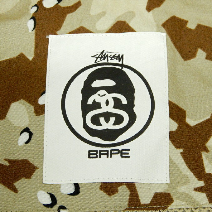 お洒落無限大 A Bathing Ape Stussy アベイシングエイプ ステューシー Ill Collaboration Desert Camo Rain Jacket カモ柄 レイン ジャケット カモ柄 サイズ ｓ 126 ストリート 四日市 併売品 126 0318 03yh Sale 送料無料 Www Aquapark Mk