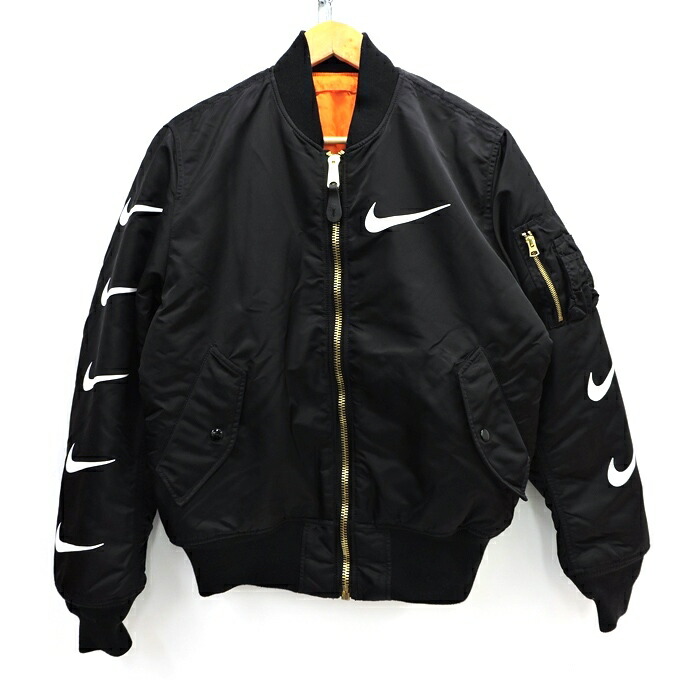 alpha NIKE MA-1 ブルゾン フライトジャケット ジャケット/アウター メンズ 直輸入正規品