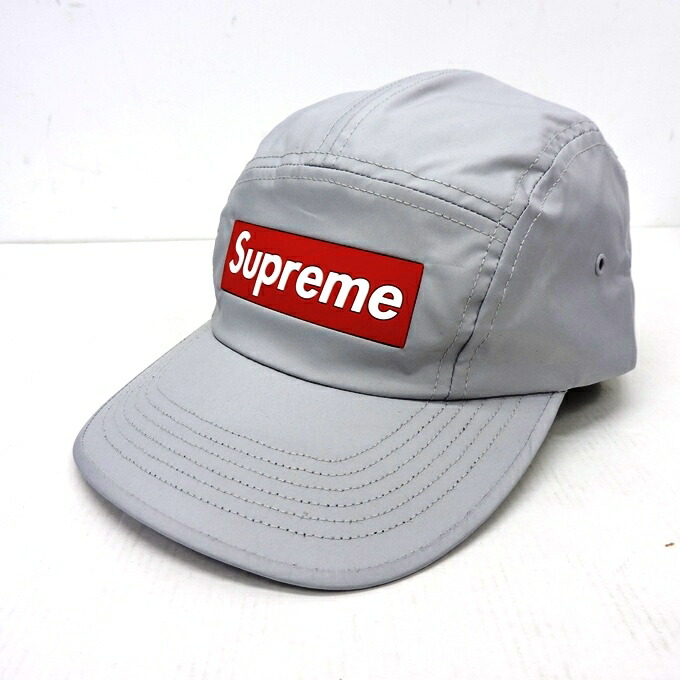 正規激安 Supreme ss Inset Logo Camp Cap シュプリーム インセット ロゴ キャンプキャップ グレー 中古 135 新品帽子 四日市 併売品 135 02ush 代引不可 Www Byzantine Com Gr