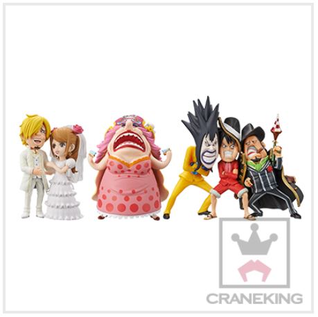 楽天市場 Banpresto バンプレスト Wcf ワンピース ワールドコレクタブルフィギュア ワーコレ ホールケーキアイランド2 全6種セット 中古 ワンピースフィギュア 四日市 併売品 063 hh フーリエ 楽天市場店