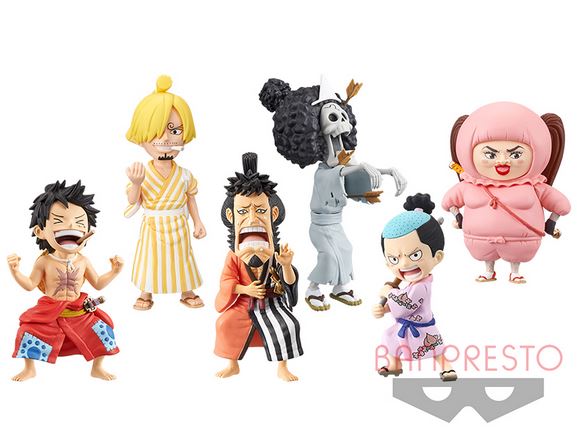 Banpresto バンプレスト Wcf ワンピース ワールドコレクタブル図形 ワーコレ ワノ国家 3 全6目組 中古 ワンピースフィギュア 四日市 併売尊厳さ 063 24hh Olc54 Fr