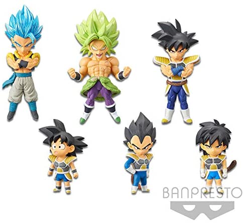 楽天市場 Banpresto バンプレスト Wcf ドラゴンボール ワールドコレクタブルフィギュア ワーコレ 映画ドラゴンボール超 ブロリー Vol 3 全6種セット 中古 フィギュア ブリスター 四日市 併売品 065 01hh フーリエ 楽天市場店