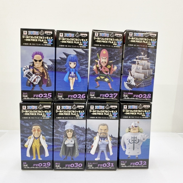 楽天市場 Banpresto バンプレスト Wcf ワンピース ワールドコレクタブルフィギュア ワーコレ Onepiece Film Z Vol 4 全8種セット 中古 ワンピースフィギュア 四日市 併売品 063 17hh フーリエ 楽天市場店