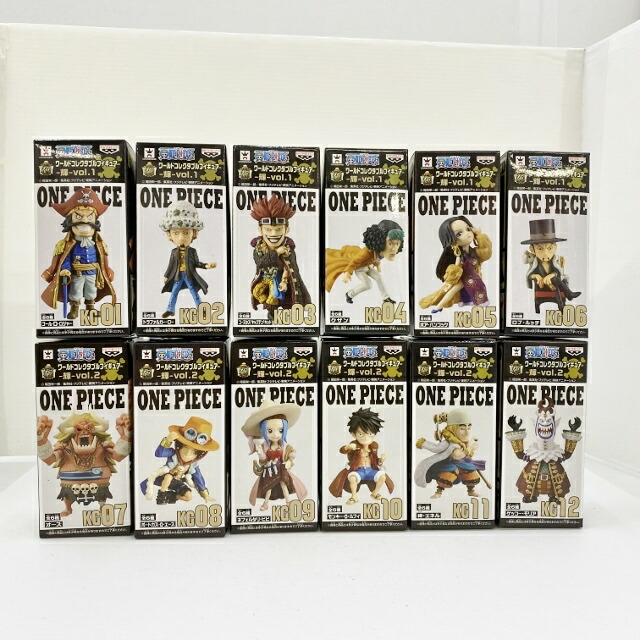 Banpresto バンプレスト Wcf ワンピース ワールドコレクタブルフィギュア ワーコレ 輝 Vol 1 Vol 2 全12種セット 中古 ワンピースフィギュア 四日市 併売品 063 19hh Mozago Com