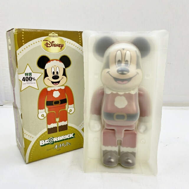 Medicom Toy メディコムトイ 400 Be Rbrick ベアブリック ミッキーマウス サンタver ディズニー Specialオーナメントくじ 特賞 中古 フィギュア ブリスター 四日市 併売品 065 06hh Mozago Com