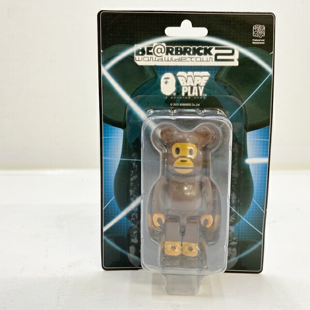 Medicom Toy メディコムトイ 100 Be Rbrick ベアブリック Milo Bape Play World Wide Tour 2 In Osaka 開催記念商品 マイロ 中古 フィギュア ブリスター 四日市 併売品 065 72hh Mozago Com