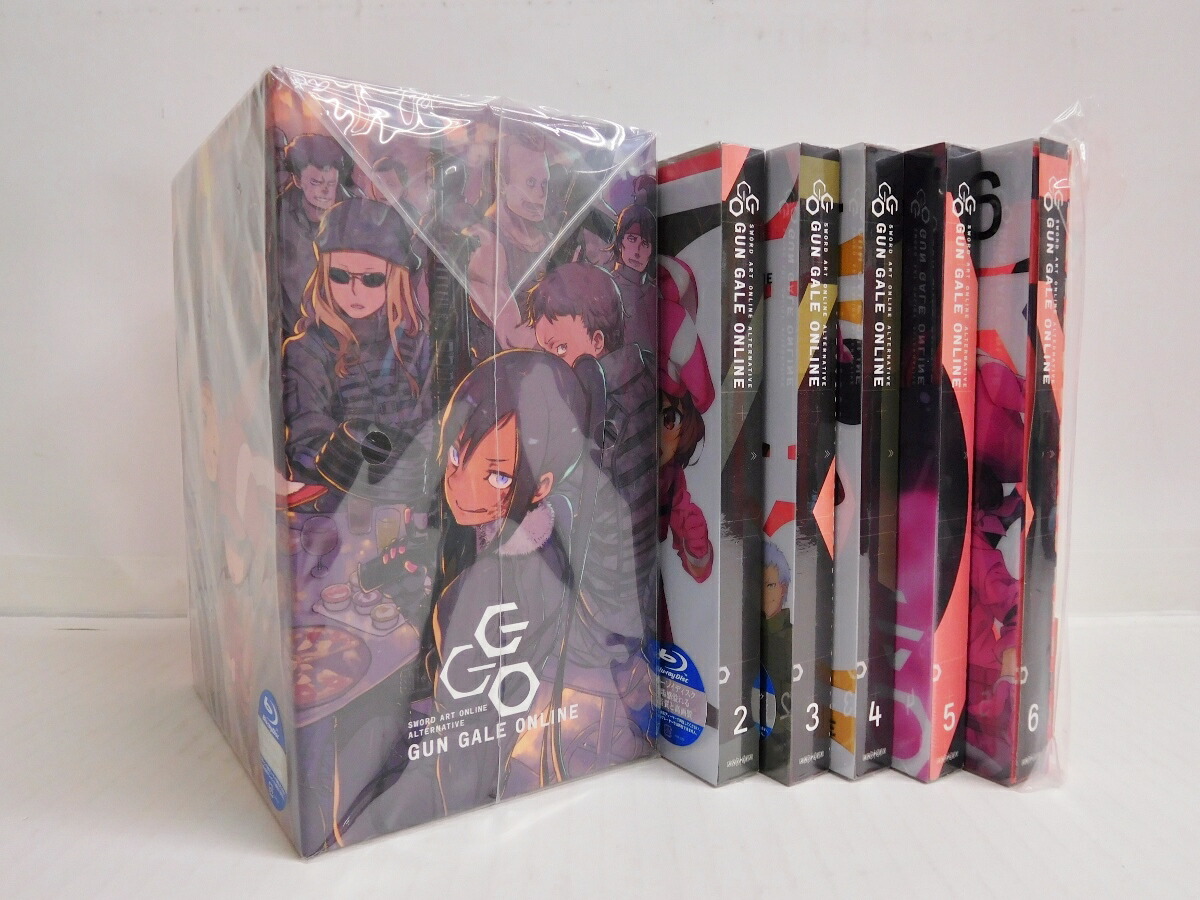 ソードアート オンライン オルタナティブガンゲイル オンライン 全6巻セット 完全生産限定版 Blu Ray Disc 中古 011 アニメdvd 四日市 併売品 011 01zh Mozago Com